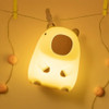 Lâmpada Noturna De Silicone Capivara Com Controle De Toque 2