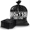 Bolsas De Residuos Consorcio Basura Negras 80x110 X100uni 0