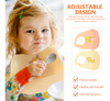Avental De Bebê De Desenho Animado Bib Food, 2 Unidades 6