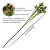 Fiveseasonstuff Flores De Cardo Artificiales De Tamaño Real 3