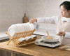 Estante De Secado De Platos De Bambu Plegable Lawei - Sopor 6