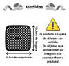 Tapete Protetor Manta Silicone Quadrado Air Fryer Fritadeira 2