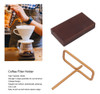 Suporte De Filtro De Café De Madeira Suporte De Papel De Got 6