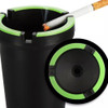 Cenicero Auto Borde Fluorescente Plastico Universal A-vip 0