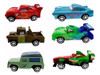 Kit 6 Carrinhos Relâmpago Mcqueen Disney Carros Brinquedos 3