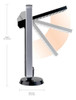 Ottlite - Lámpara De Trabajo Móvil Led, Color Negro, Portáti 2