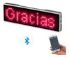 Mini Display Led Painel Eletrônico Crachá Portátil Bluetooth 7