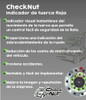 Indicador De Tuerca Floja 24mm 100 Unid Checkpoint 1