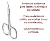 Tesoura De Cutícula Staleks Pro 50/1 - 18mm Manicura Russa 1 Tesoura De Cutícula Staleks Pro 50/1 - 18mm Manicura Russa 1
