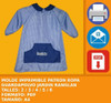 Molde Imprimible Patron Ropa Guardapolvo Jardin Ranglan 2x1 1