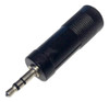 5 Unidades Adaptador Audio Jack 6.5 St A Plug 3.5 Stereo 0
