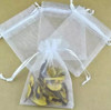 30 Bolsitas De Organza Color Blanco De 10x15 3 30 Bolsitas De Organza Color Blanco De 10x15 3