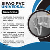 Sifão Sanfonado Universal Pias Cubas Anti Mau Cheiro Combo 3 2