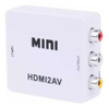 Mini Adaptador Conversor De Hdmi Para Video 3rca Av Flex 1