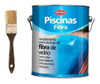 Piscinas Fibra - Pintura Piletas Plásticas 1 L + Pincel 0