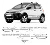 Kit Calcos , Sticker, Laterales Volkswagen Crossfox 2008 0