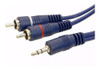 Cable De Audio Miniplug 3,5 A 2 Rca 2m Alta Calidad Esdj 1