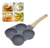 Cozinha De Cozinha De Omelete De Panela De Omelete De 4furos 0