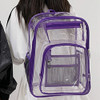 Mochila Transparente De Pvc Para Serviço Pesado 4