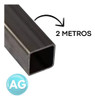 Barra De Aço Metalon 20x20 1pç 2m 3