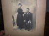 Antigua Foto Fotografia Novios Vestido Negro Garcia Hermanos 1