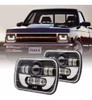 Juego X 2 Faros Led Jeep Renegade Wrangler 5' 45w Premium 7