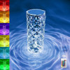 Lampara De Mesa Cristal Usb Diamante Búho Store 6