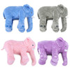 Almohada Elefante Juguete Fuzzy Cute Doll Animal Elasticidad 4