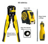 Kit Elétrica Alicate Trena Chave Fenda E Philips 1