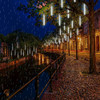 Forchic - Luces De Navidad Con Diseo De Lluvia De Meteoritos 5
