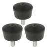 3x Acessório De Reposição De 1/4  De Tripé Parafusos De 0