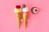 Juego Juguete Infantil Comida Cocina Tela Kit Helado 1