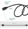 Cargador Usb Para Garmin Vivoactive 3 2