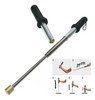 Baston Tonfa Extensible Flexible De Acero Defensa + Funda 5 Baston Tonfa Extensible Flexible De Acero Defensa + Funda 5