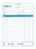 20 Blocos Talão De Pedido Pequeno 1/36 2 Vias 25x2fls Tamoio 2