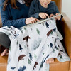Saranoni Suave Colcha De Muselina De Bambu De 4 Capas 47 X 0