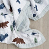 Saranoni Suave Colcha De Muselina De Bambu De 4 Capas 47 X 2