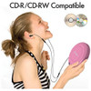 Leitor De Cd Portátil, Antiderrapante E Leve - Rosa 4