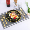 125 Platos De Plástico Para Cena De Halloween, 6
