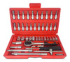 Conjunto Chaves Canhao Catraca 46 Peças Profissional 1