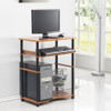 Escritorio De Computadora Furinno 11192ex/bk Efficient 2