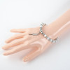 Pulseira Oxalá Opaxorô Branco Cristal E Silicone 4