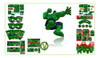 Kit Imprimible Candy Bar Increible Hulk Full% Editable 1
