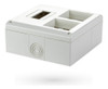 Caja Para Montaje Aplicar 2 Mod Riel Din Interruptor 4 Mod 0