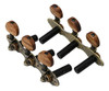 Mxfans 2 Piezas Afinador De Guitarra Teclas De Afinación Cla 1