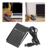 1 Pcs Jogo Preto Usb Único Pedal Pedal Invólucro Plástico 3