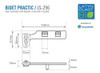 Bidet Practico Autolimpiante Latyn Js-296 Agua Fria/calien 3