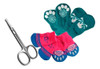 Kit Medias Antideslizantes Small + Tijera Punta Redonda Pet 0