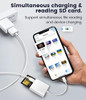Lector Tarjetas Micro Sd/sd Para iPhone iPad Doble Ranura 5