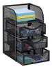 Organizador Escritorio Cajonera Metal 3 Cajones 13x13x20 Csi 0